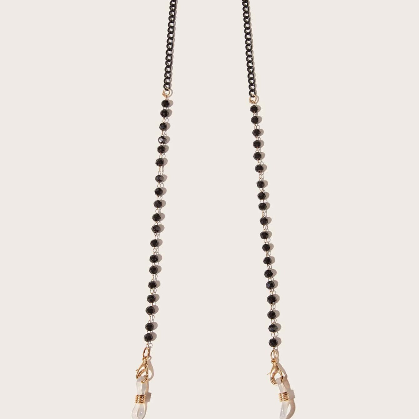 Crystal Two Eye Chain Glasses Accessories