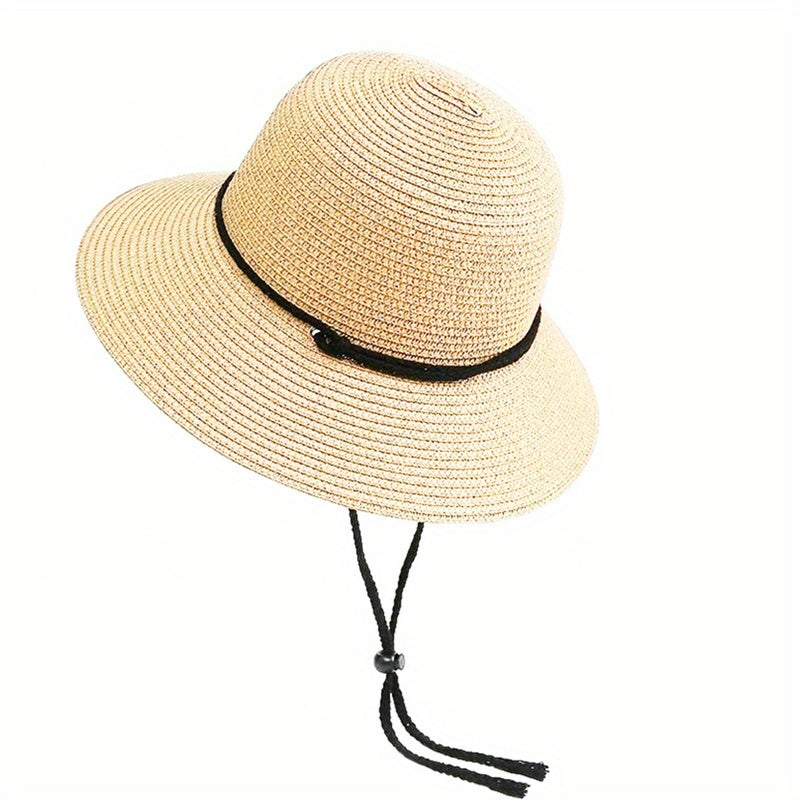 Outdoor Sun Shade Straw Hat For Men And Women