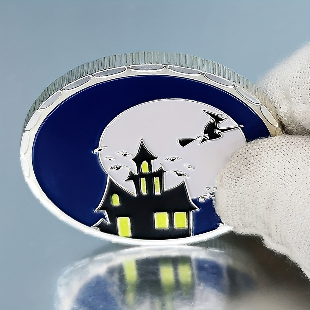 Halloween Challenge Coin - Spooky Night Commemorative Collectible