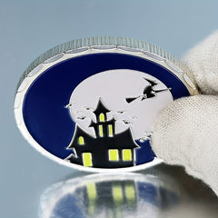 Halloween Challenge Coin - Spooky Night Commemorative Collectible