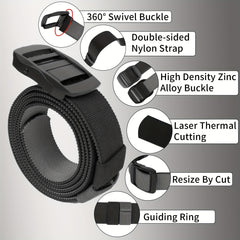 Adjustable Outdoor Nylon Waistband Quick Release Leisure Belts