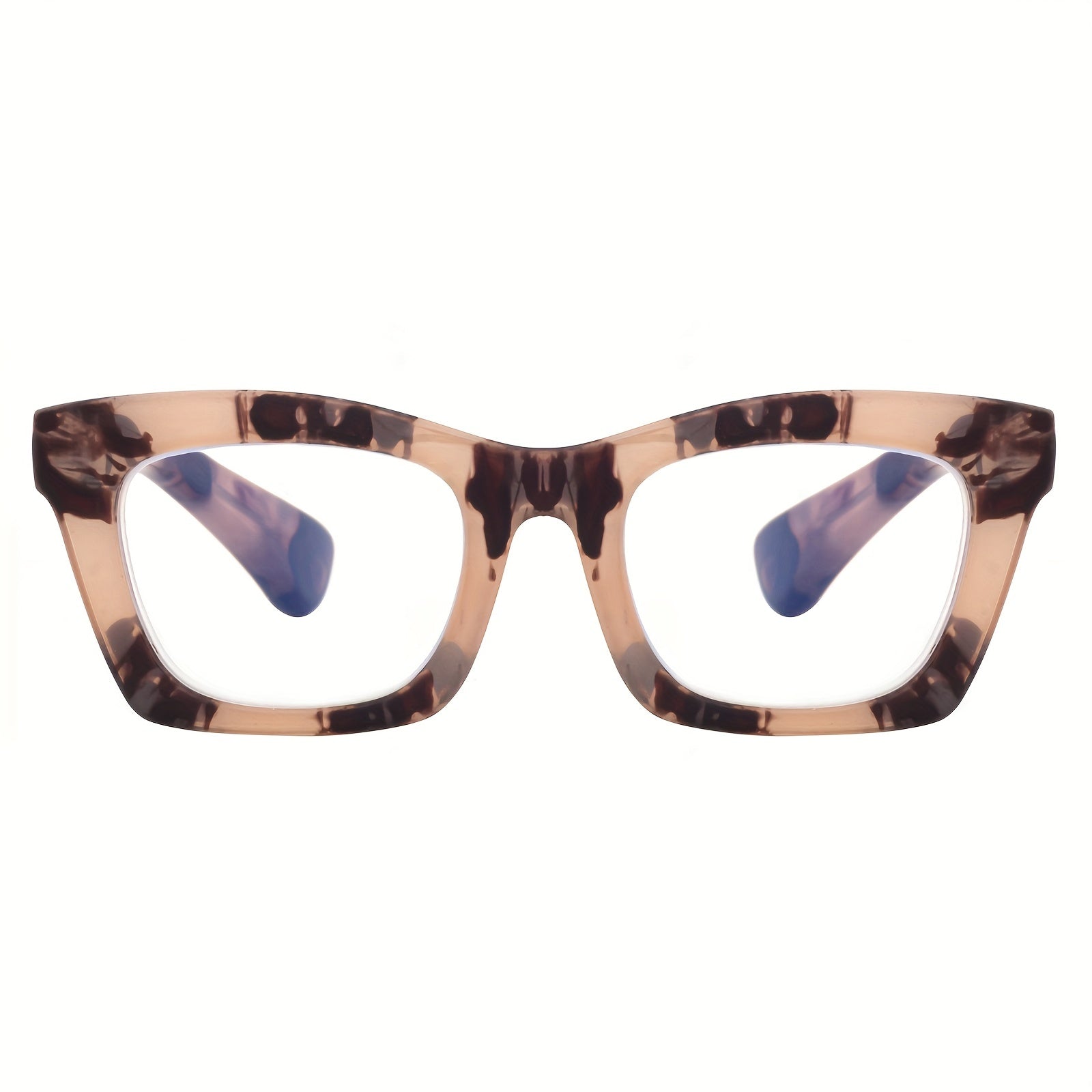 Anti Blue Light Men's Glasses w/ Metal Spring Hinge & Cloth