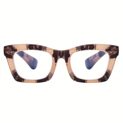 Anti Blue Light Men's Glasses w/ Metal Spring Hinge & Cloth