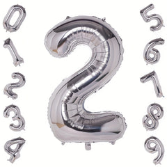 6Cm Big Numbers 0-9 Birthday Party Decorations Foil Mylar Balloon