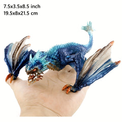 1pc Dinosaur Toy Simulation Hard Glue Static Wildlife Decoration