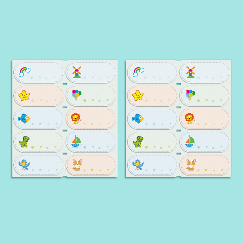 Personalized Iron-On Labels for Cotton Clothing