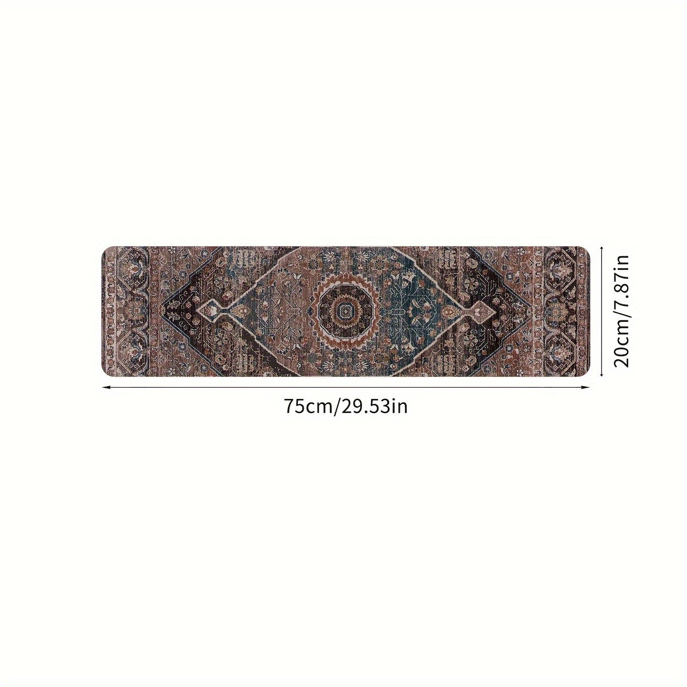 Classic Pattern Stair Mat Waterproof Non-Slip Floor Mat