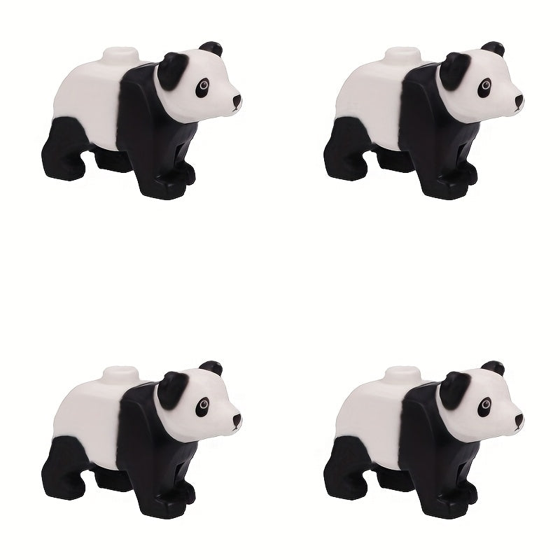 Animal Panda Toy Building Blocks Forest Adventure Set