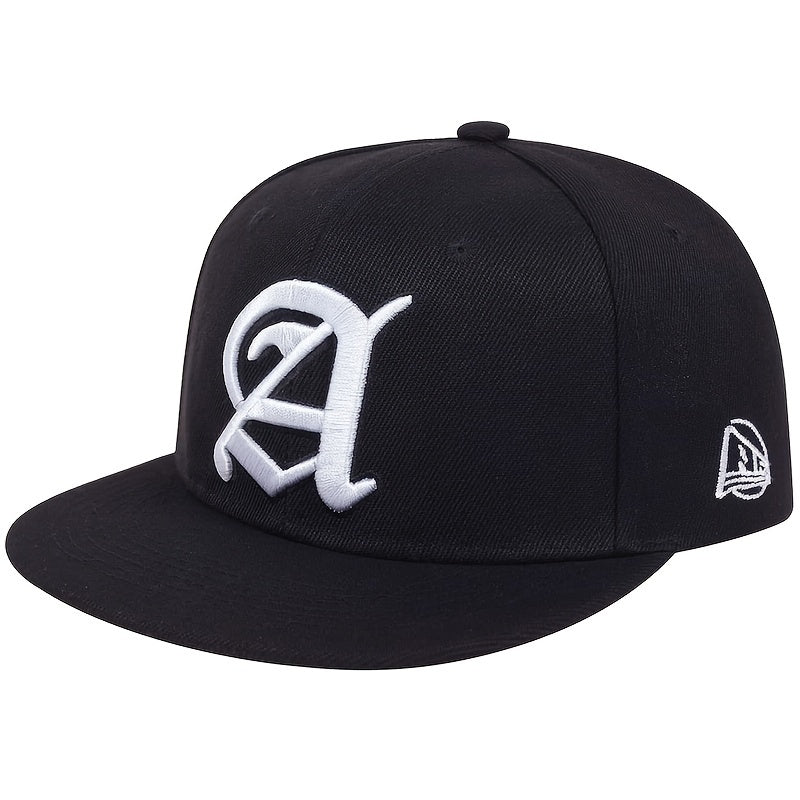 Men Gothic Letter A Baseball Cap Adjustable Classic Cap