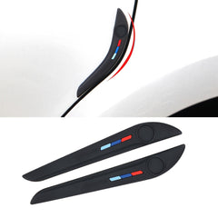 2pcs Car Door Edge Protector Rear View Mirror Anti Collision Stickers