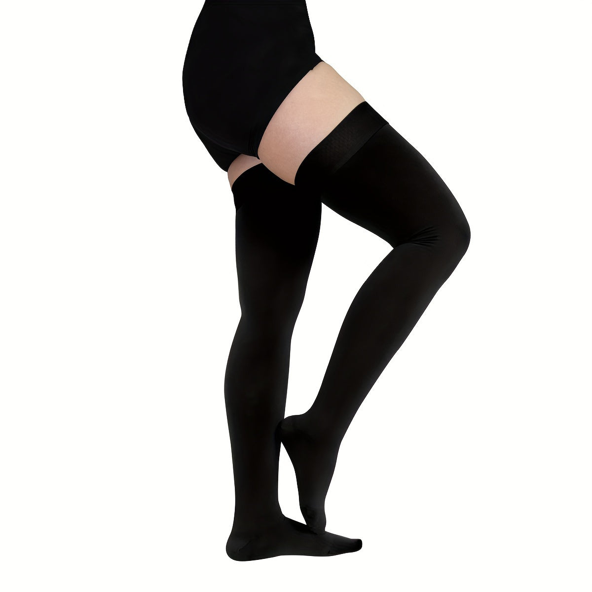 30-40 mmHg Comp Stockings Thigh High Closed Toe for Varicose & Edema