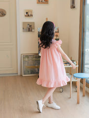 Girl's Stylish Cotton Princess Dress for Parties