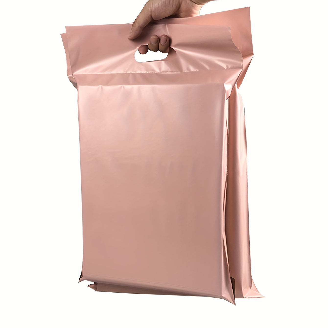 15pcs Solid Self-adhesive Packaging Bag 14 Silk Transport Bag