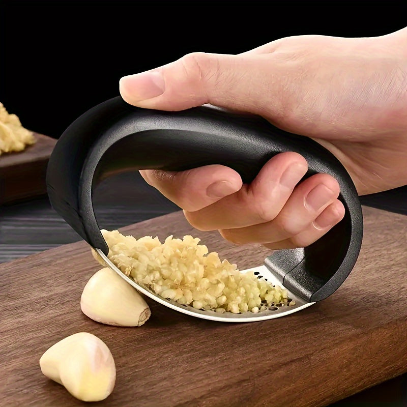 Stainless Steel Manual Garlic Crusher Vegetable Cutter