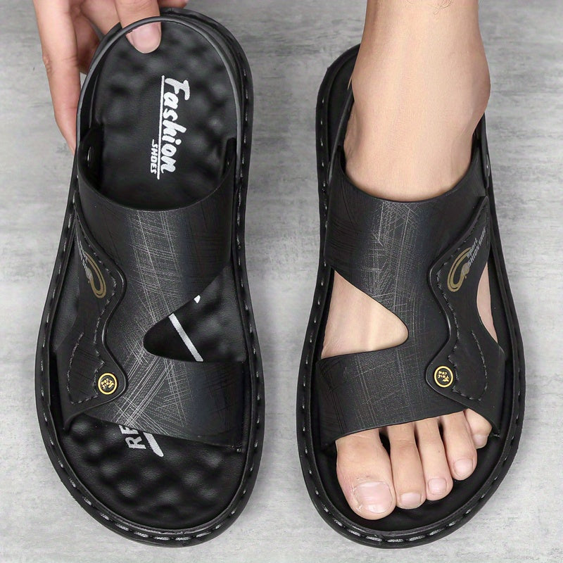 Men's Casual Hollow Out Sandals Non Slip Open Toe Shoes