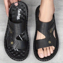 Men's Casual Hollow Out Sandals Non Slip Open Toe Shoes