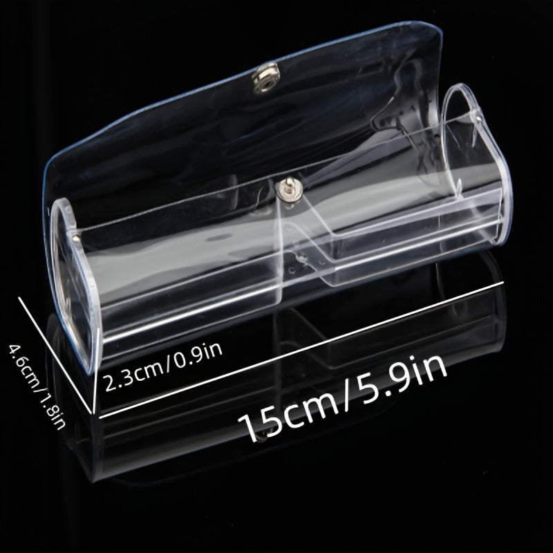 Transparent Reading Glasses Cases for Men Plastic Ultralight Boxes