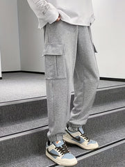 Men's Drawstring Sweatpants Loose Fit Pants