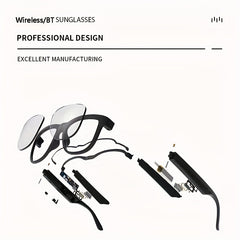 Wireless Music Sunglasses Sunscreen UV Protection Glasses