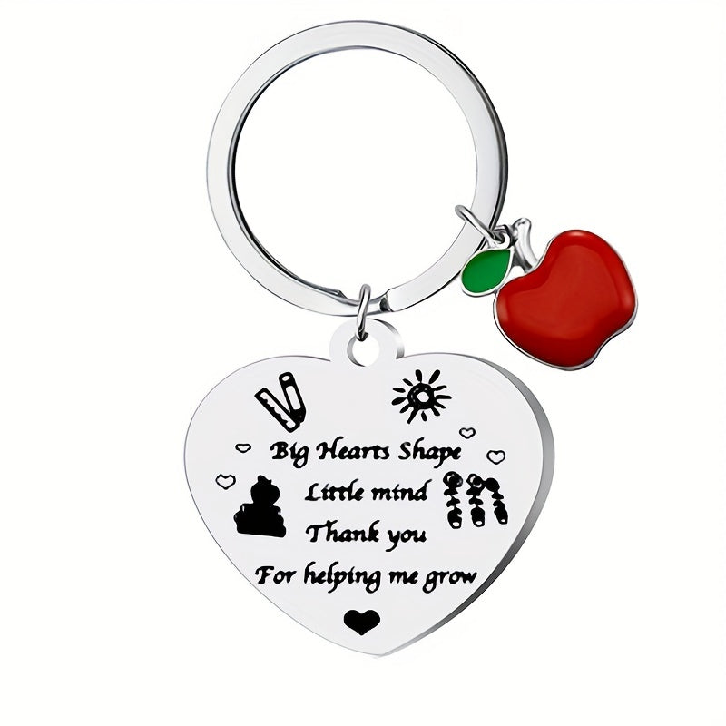 Engraved Stainless Steel Keychain Pendant Graduation Gift