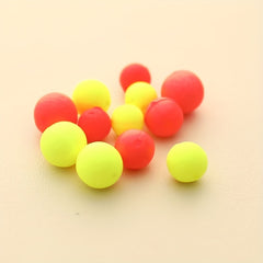 50pcs Fishing Floats Fluorescent Bobbers Foam Balls - Fishing Tackle