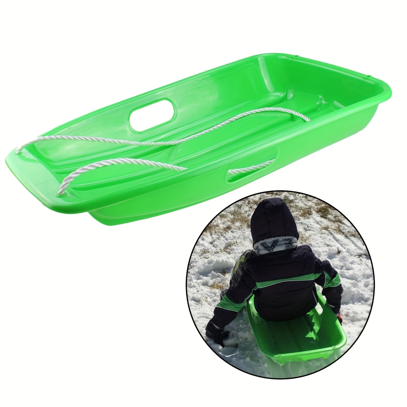 Snowboard Snow Sled Lightweight Portable Safe Skiing Board