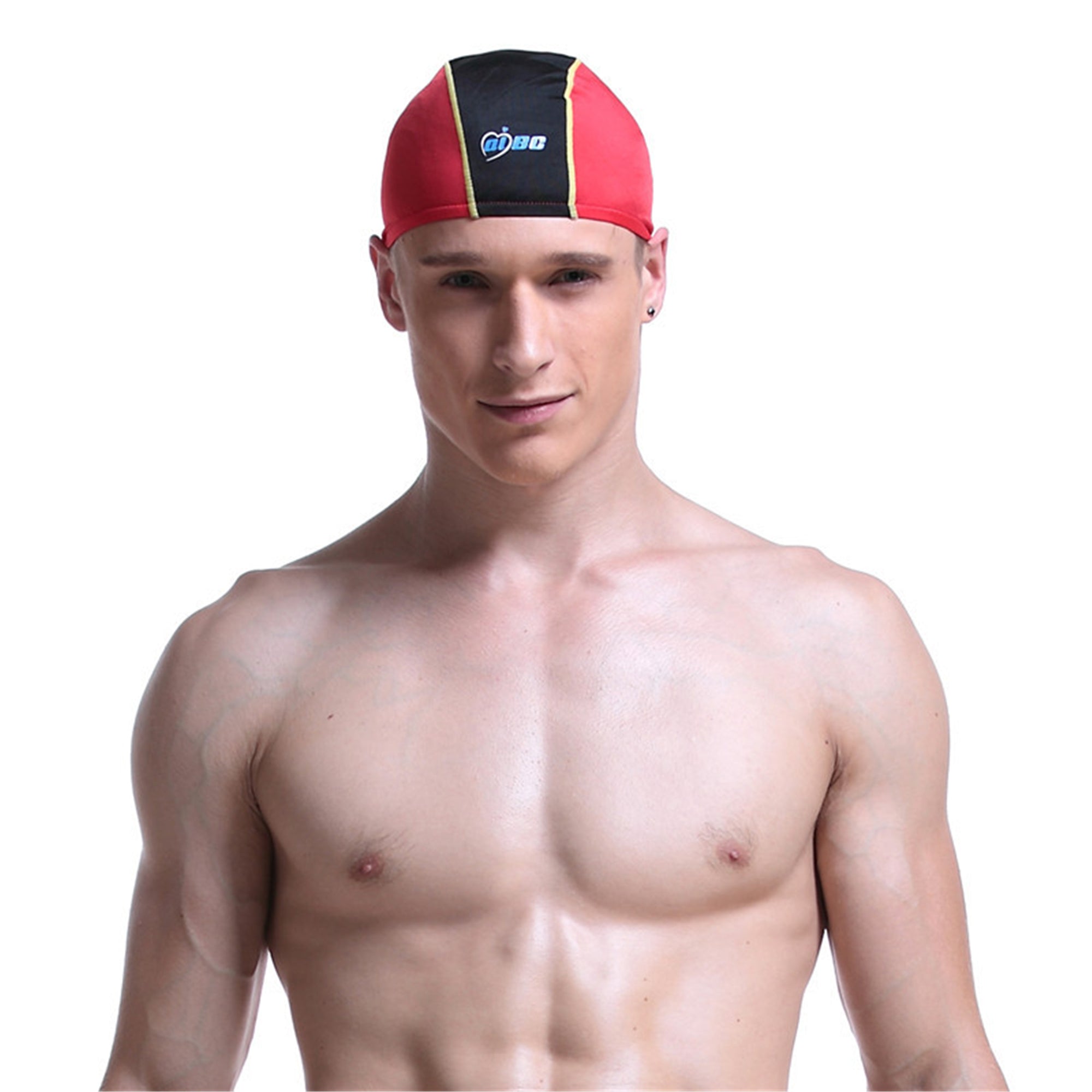 Waterproof Nylon Swimming Cap for Pool and Open Water Swimmers