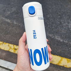 Stainless Steel Insulated Water Bottle 450ml - Thermal Cup Hot & Cold