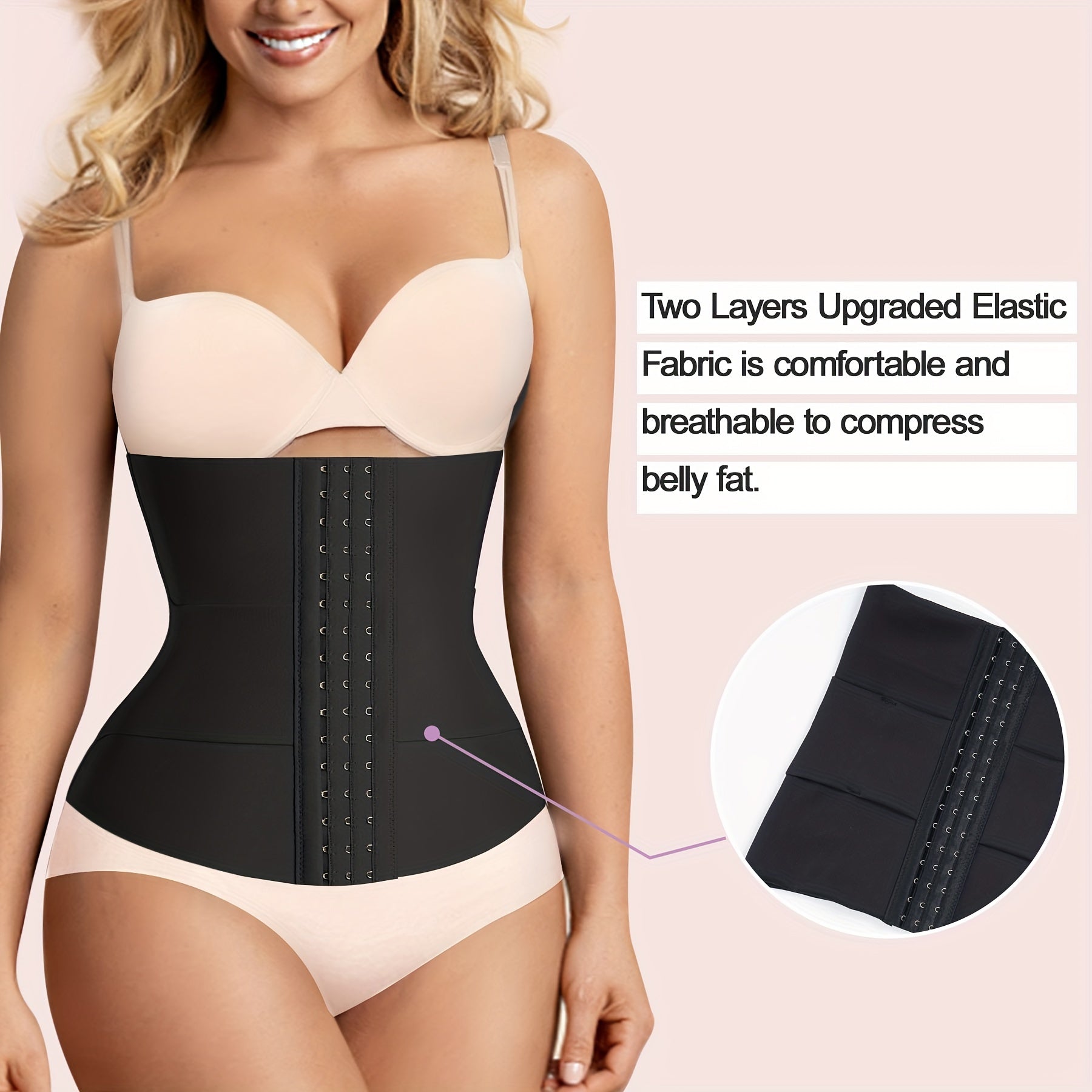 Tummy Wrap Waist Trainer Tummy Control Slim Belt Cincher Women Underwear