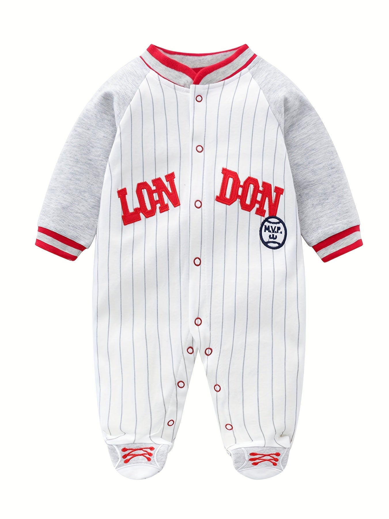 Baby Boys Long Sleeve Cotton Romper Jumpsuit Clothes