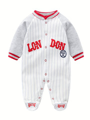 Baby Boys Long Sleeve Cotton Romper Jumpsuit Clothes