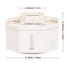 360 Rotating Pen Holder Large Capacity Pencil Storage Box