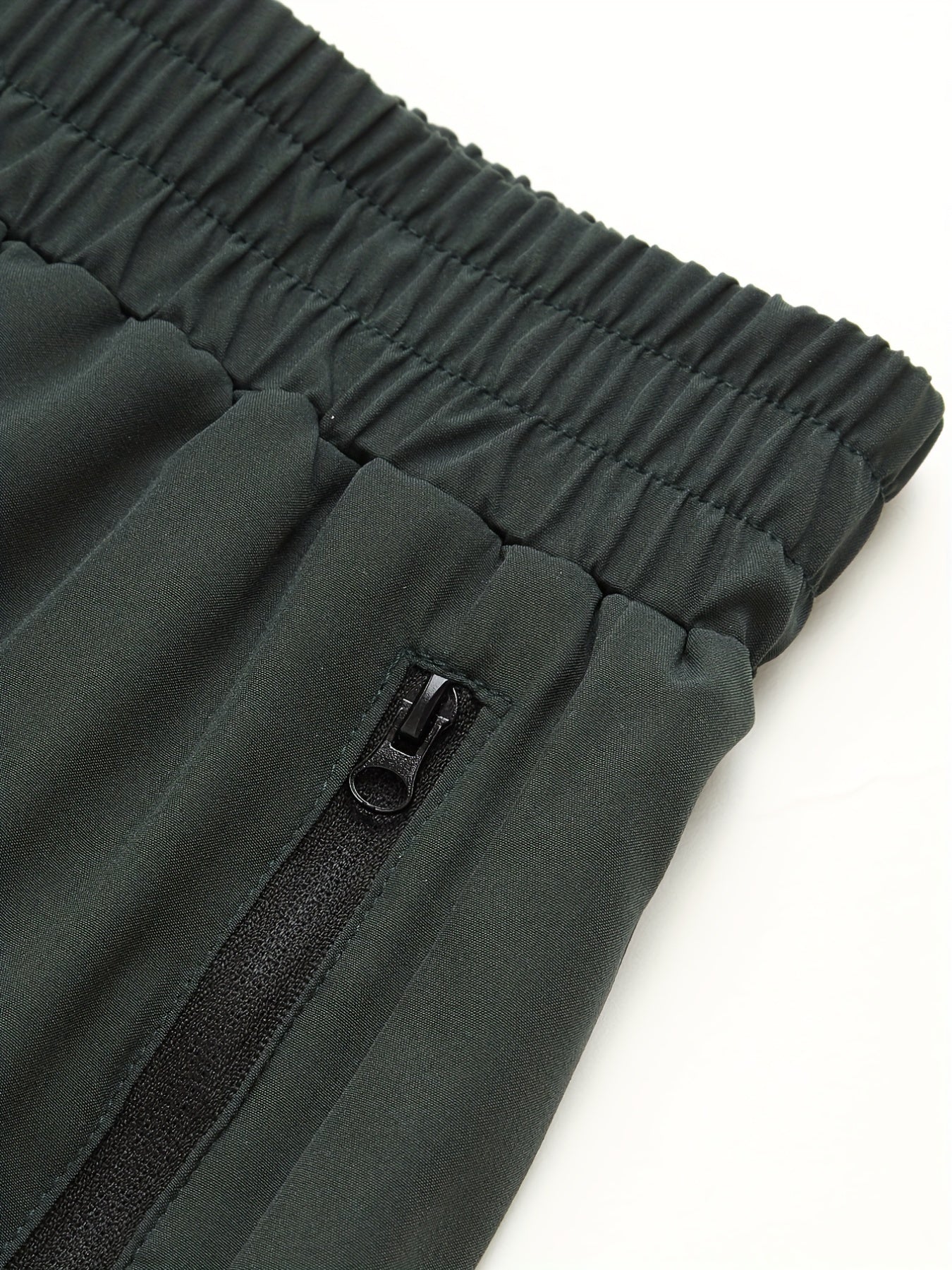 Men's 2-Layer Gym Shorts with Zip Pockets for Running & Workouts