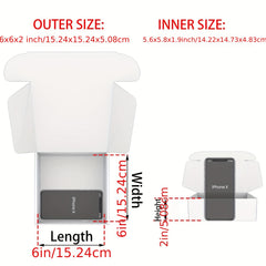 10pcs Boxes Mailer Boxes For Packaging Craft Giving Products