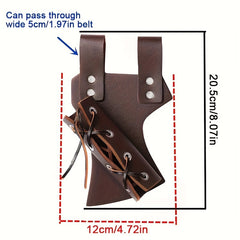 Medieval PU Leather Rope Sheath For Cosplay Sword Hanger