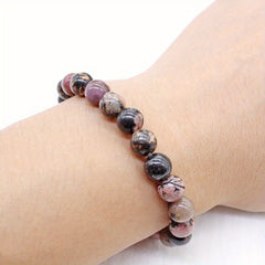 8mm Crystal Stone Beaded Bracelet Healing Stretch Hand Chain