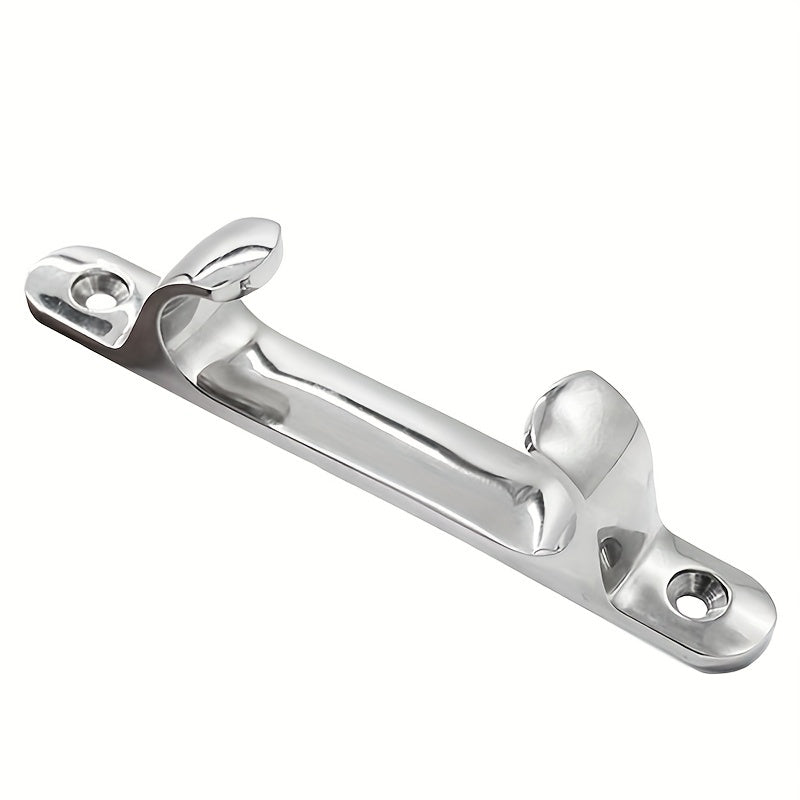 1pc Stainless Steel 15 Marine Mooring Cleat For Boat Yacht