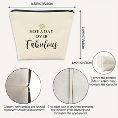 Personalized Cosmetic Bag - Unique Birthday Gift for Women