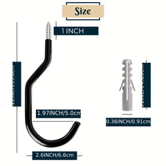10PCS Garage Storage Hooks Bike Hooks Heavy Duty Ceiling Hoo