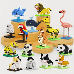Animal Building Blocks Lion Tiger Penguin Panda Educational Toy