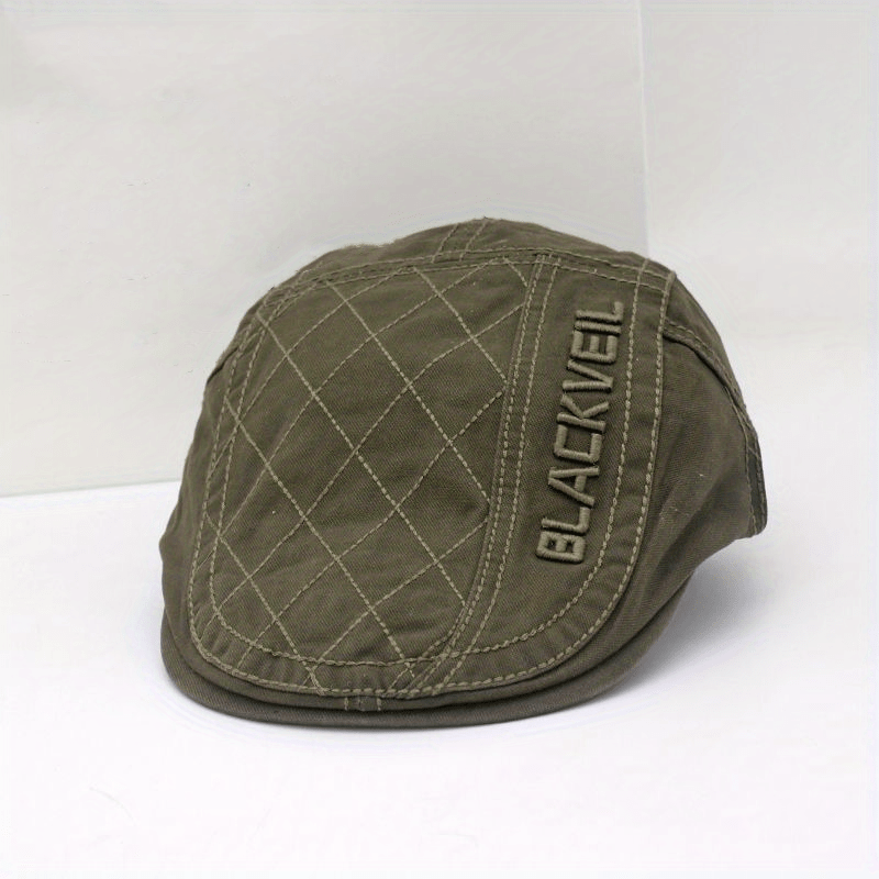 Men's Spring And Autumn Casual Cotton Mesh Beret Sunscreen Cap