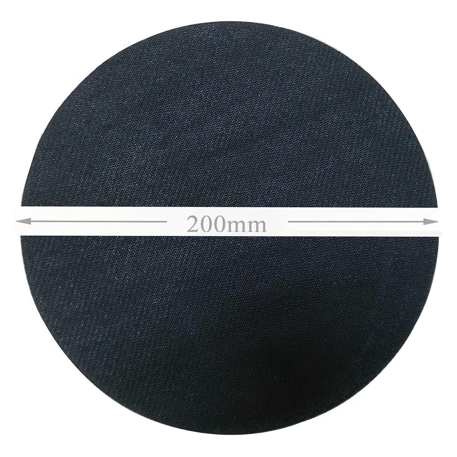 Coffee Quotes Round Mouse Pad Non Slip Rubber Base Mousepad