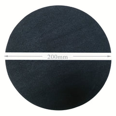 Coffee Quotes Round Mouse Pad Non Slip Rubber Base Mousepad