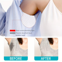 60pcs Disposable Underarm Sweat Pads Effective and Odorless