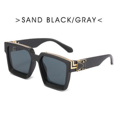 Square Oversized UV400 Shades Beach Sunglasses