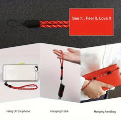 3pcs Adjustable Wrist Straps For Phones Cameras Key Chains