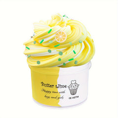 180ml Butter Fluffy Putty Slime Kit - Stress Relief Toy for Kids