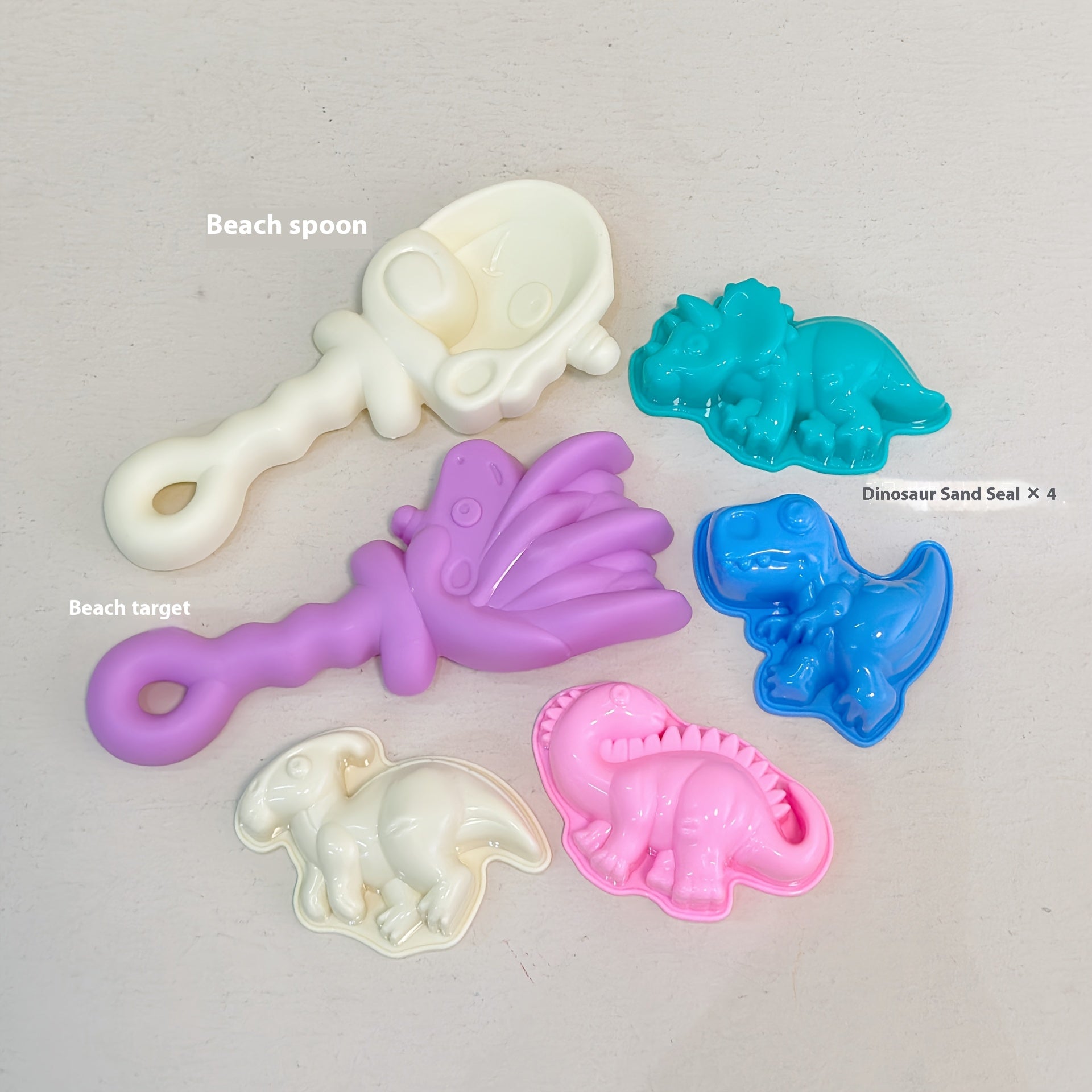 Foldable Bucket Beach Bucket Toy Set Sand Tools & Fruit Molds for Beach Play