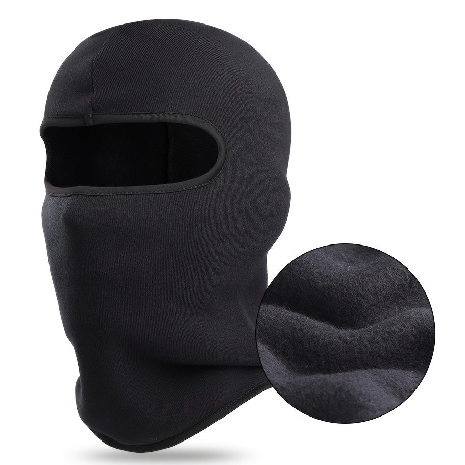Windproof Fleece Balaclava Full Face Mask for Skiing Snowboarding Hiking Cycling