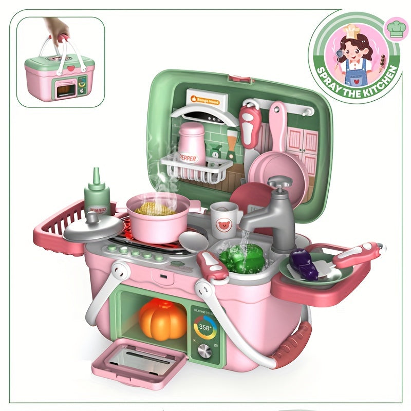 Kids Simulation Kitchen Play House Toy Set
